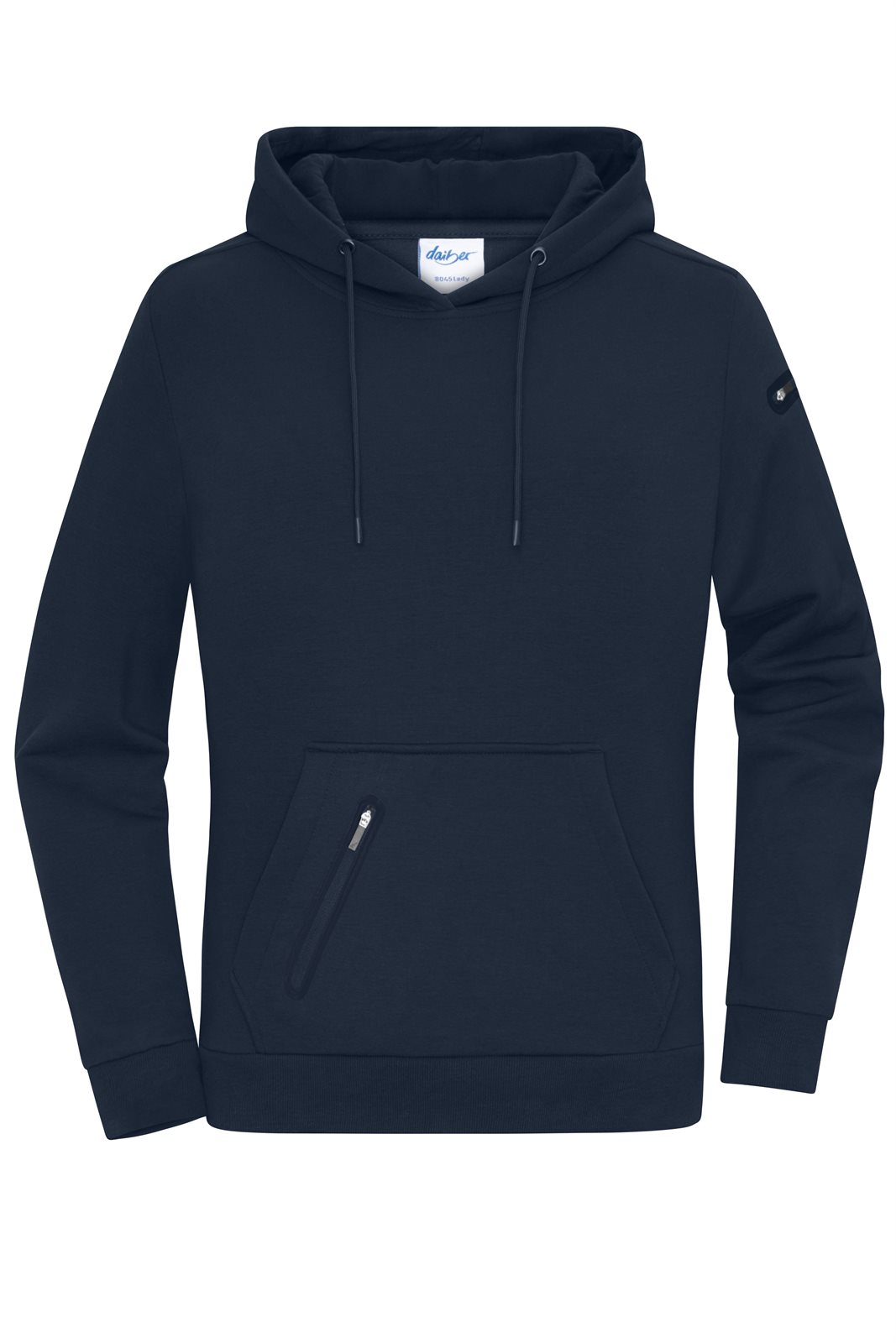 Pullover Damen Blau – Ladies' Hoody Interlock OCS Blended & RCS