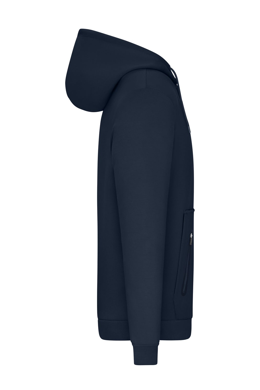 Pullover Herren Blau – Men's Hoody Interlock OCS Blended & RCS, Detailansicht