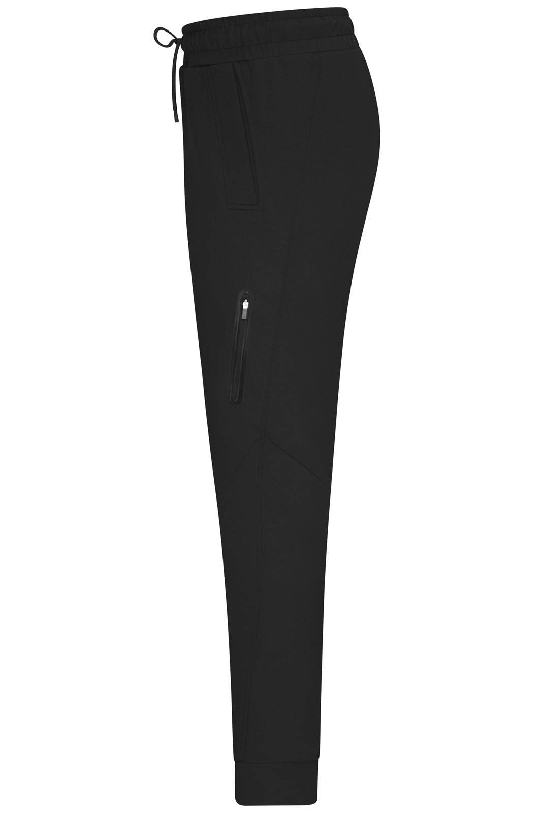 Hose Herren Schwarz – Men's Pants Interlock OCS Blended & RCS, Detailansicht