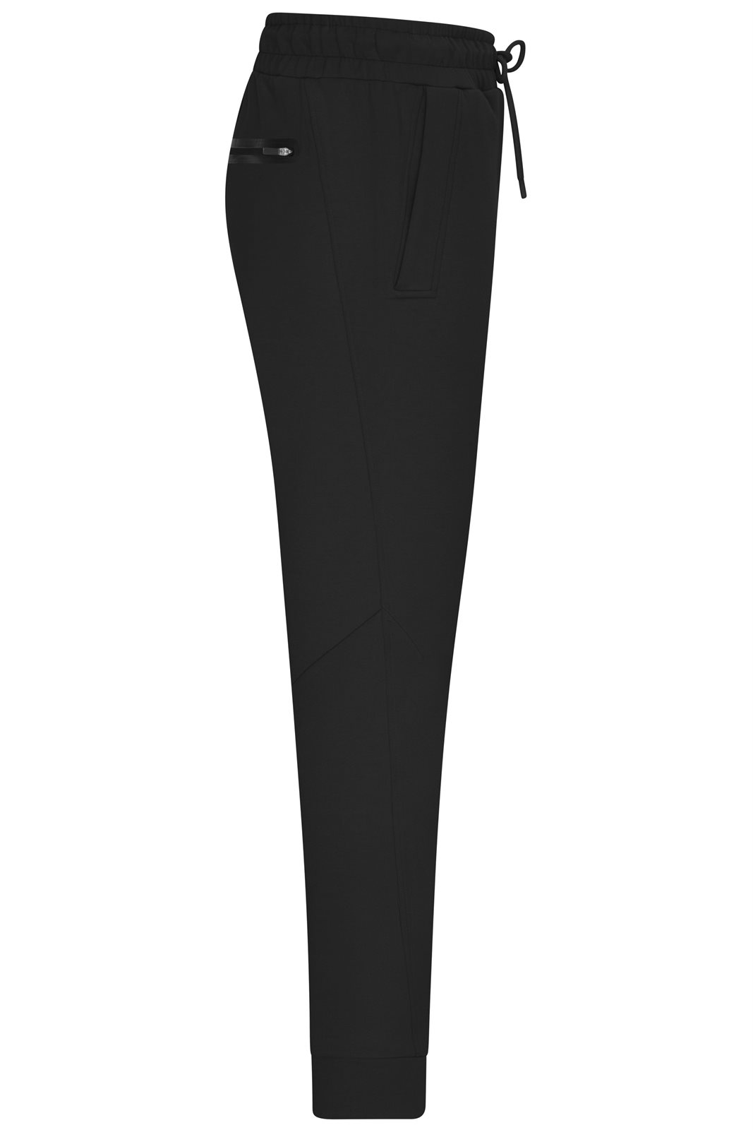Hose Herren Schwarz – Men's Pants Interlock OCS Blended & RCS, Detailansicht