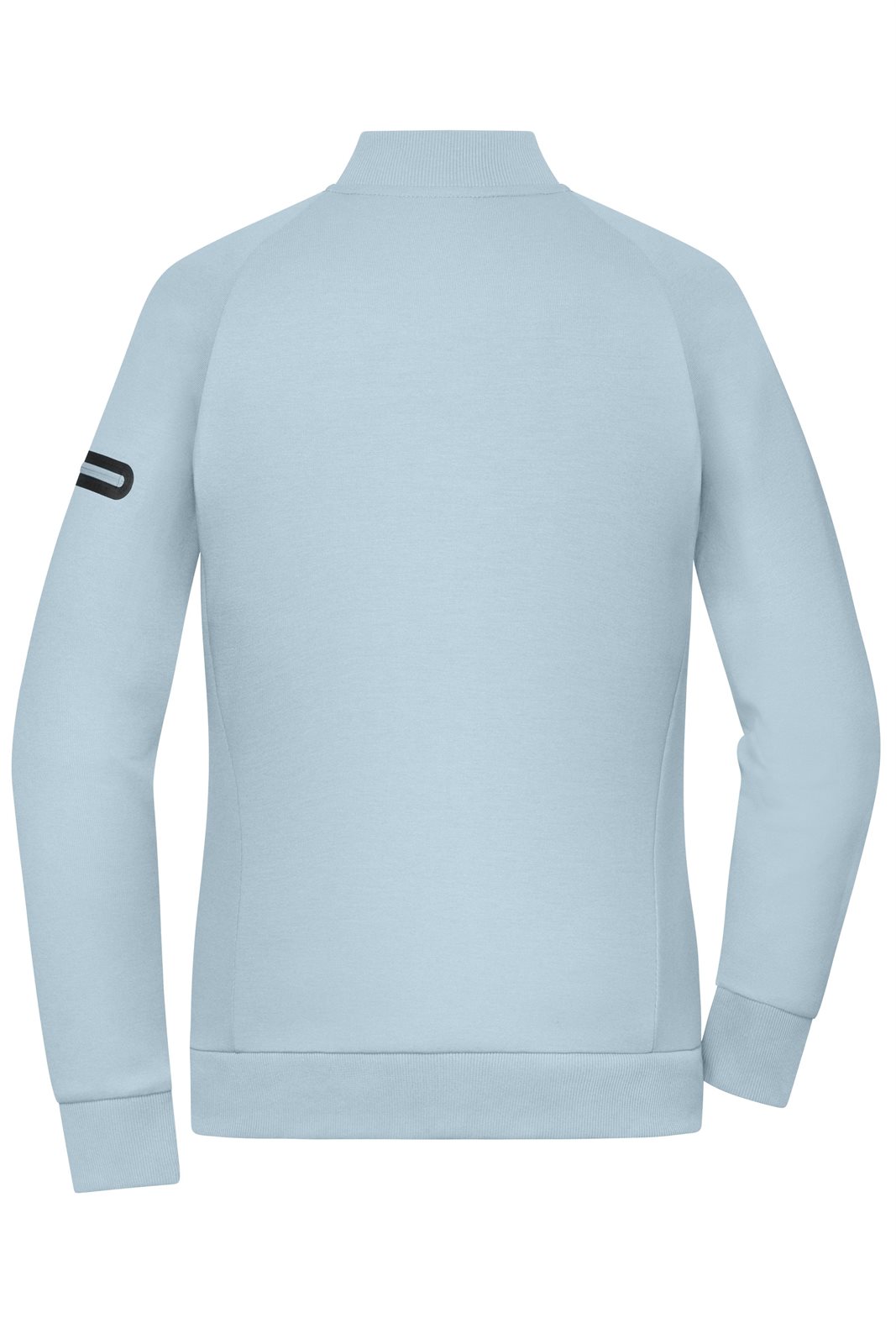 Jacke Damen Blau – Ladies' Zip Jacket Interlock OCS Blended & RCS, Detailansicht