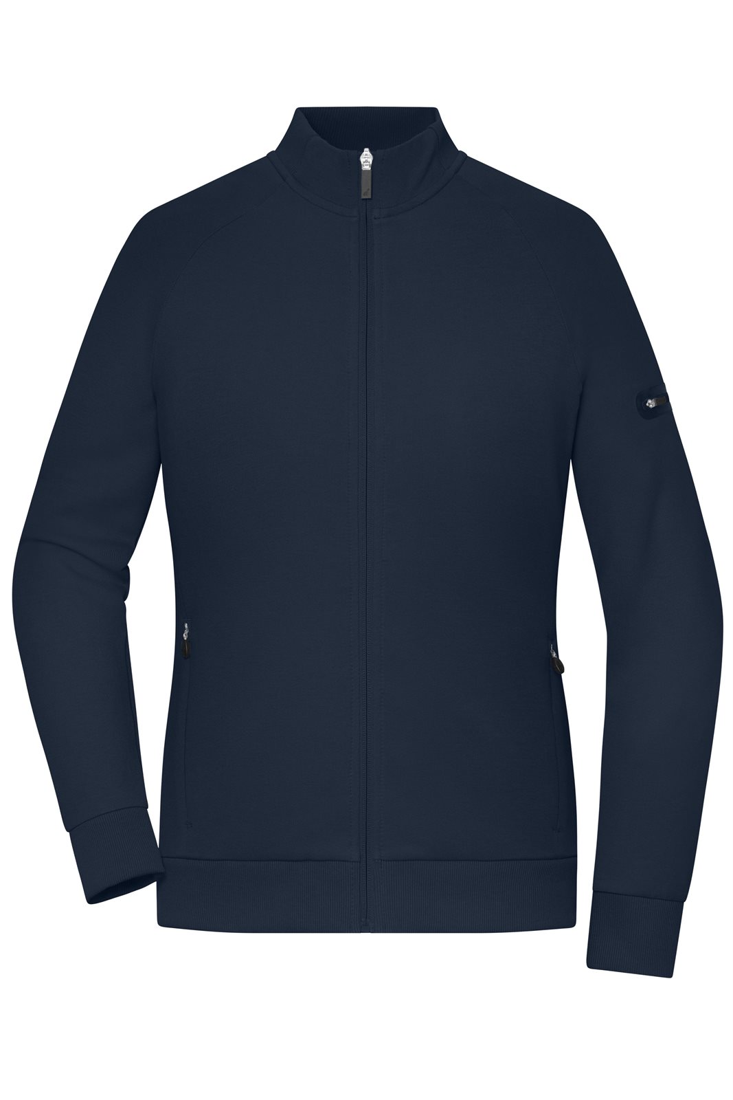 Jacke Damen Blau – Ladies' Zip Jacket Interlock OCS Blended & RCS