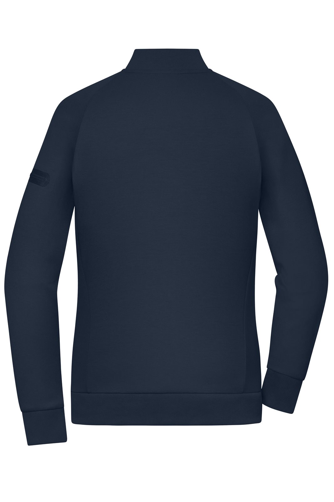 Jacke Damen Blau – Ladies' Zip Jacket Interlock OCS Blended & RCS, Detailansicht