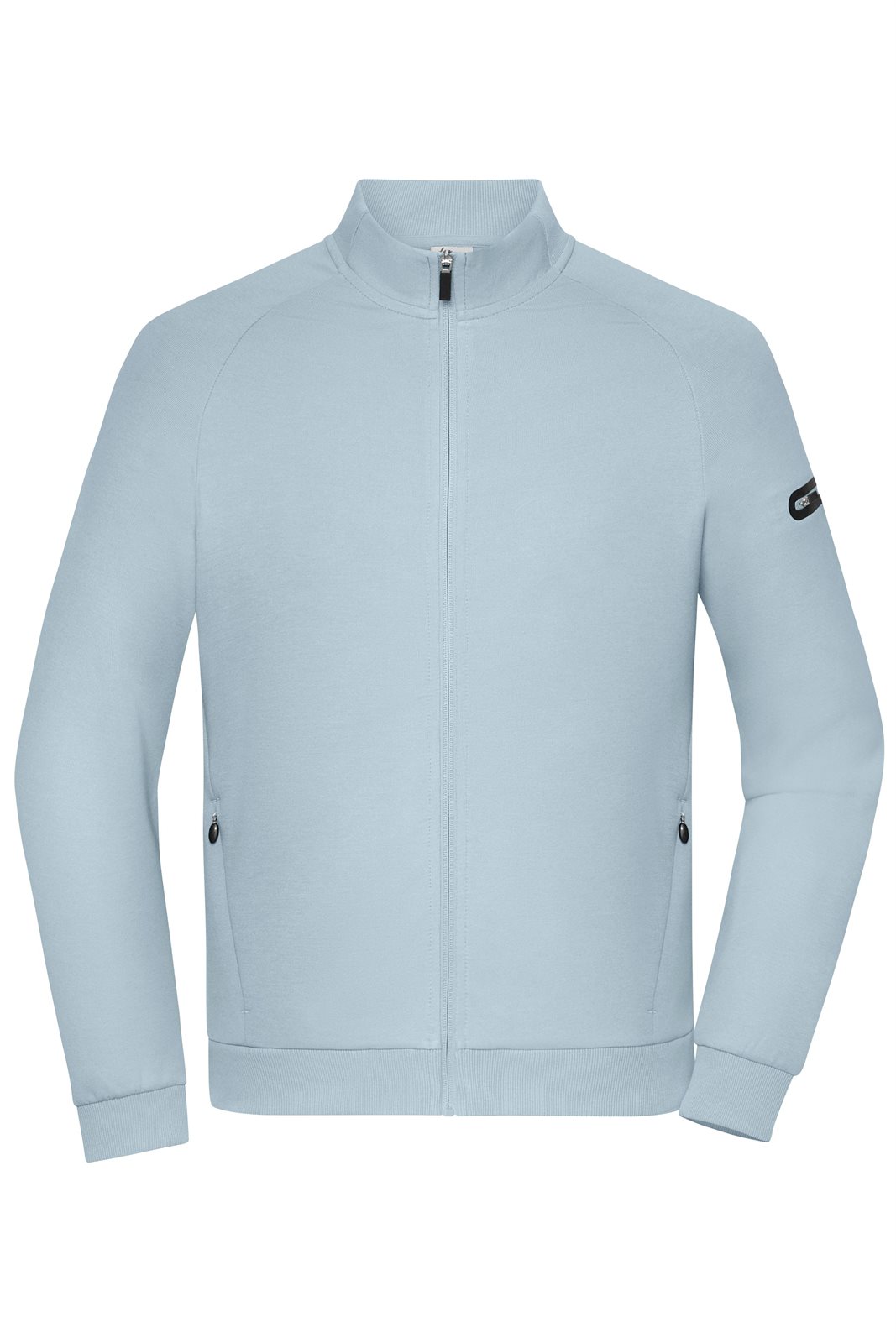 Jacke Herren Blau – Men's Zip Jacket Interlock OCS Blended & RCS