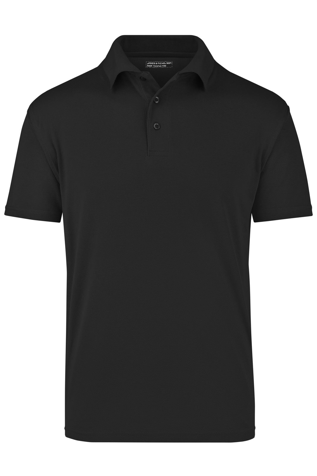 Poloshirt Herren Schwarz – Function Polo