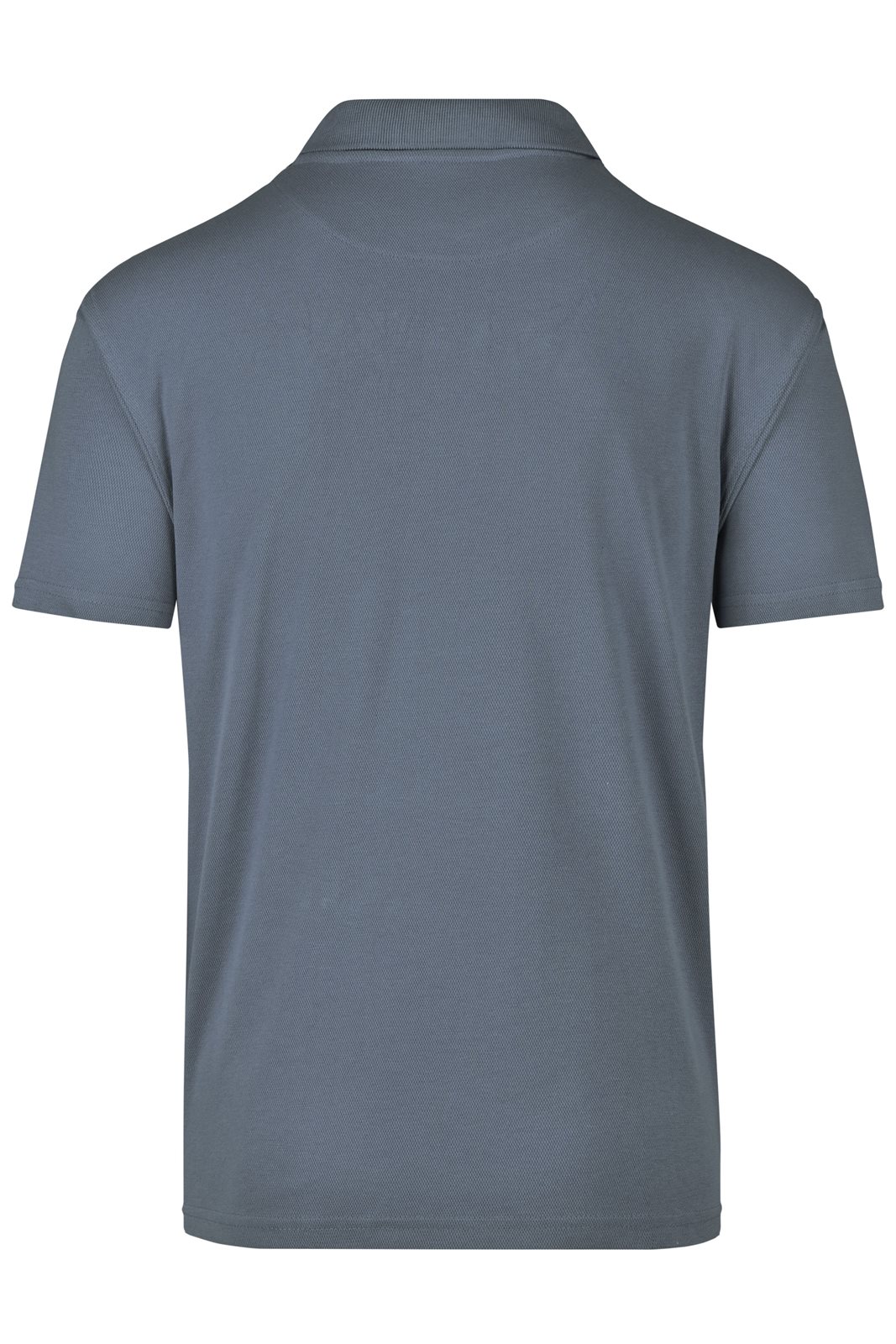 Poloshirt Herren Grau – Function Polo, Detailansicht