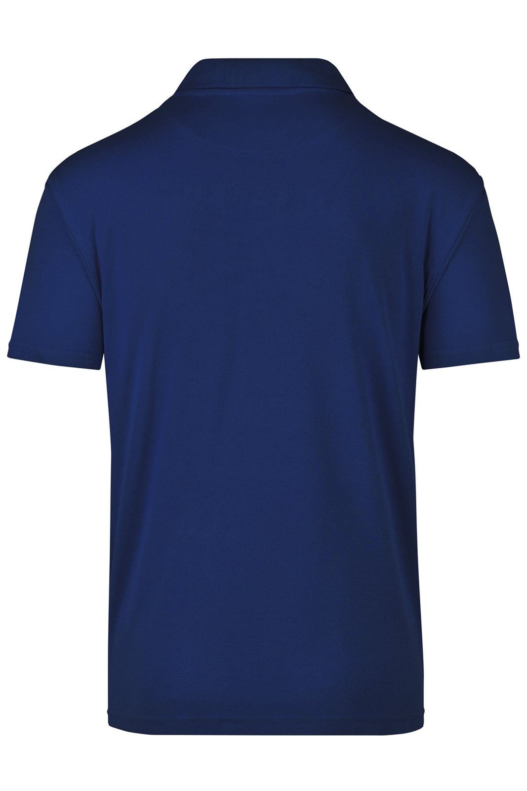 Poloshirt Herren Blau – Function Polo, Detailansicht