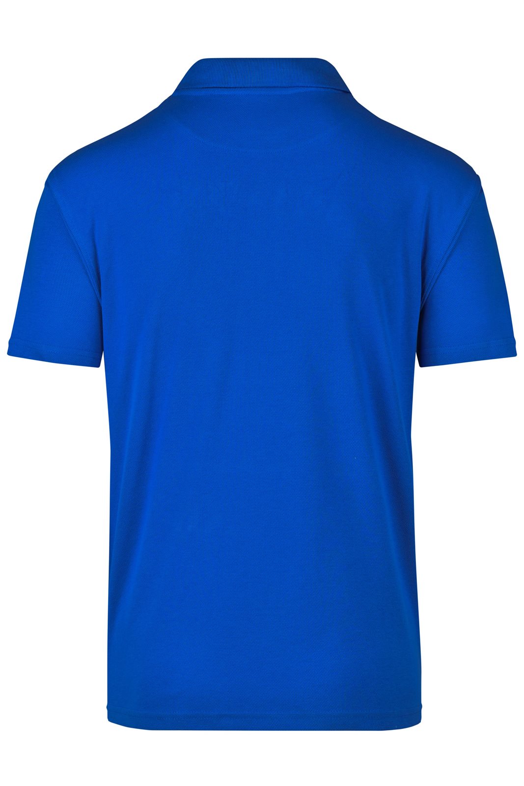 Poloshirt Herren Blau – Function Polo, Detailansicht