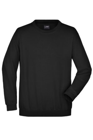 Pullover Unisex Schwarz – Round-Sweat Heavy