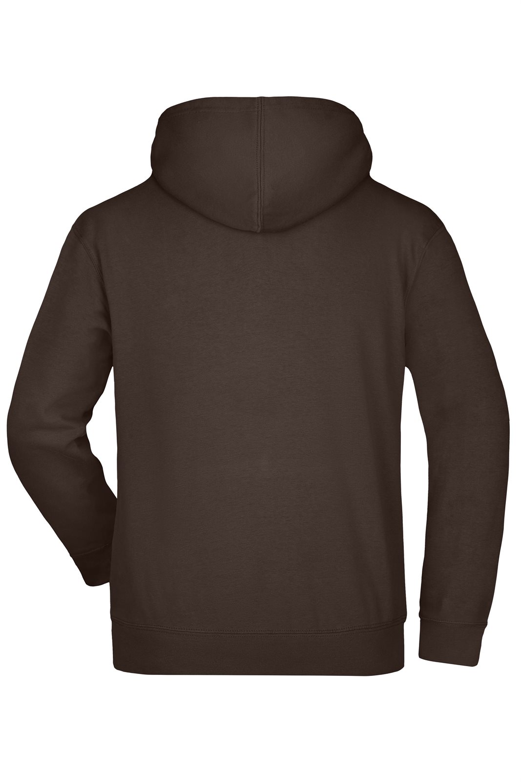 Pullover Herren Braun – Hooded Sweat, Detailansicht