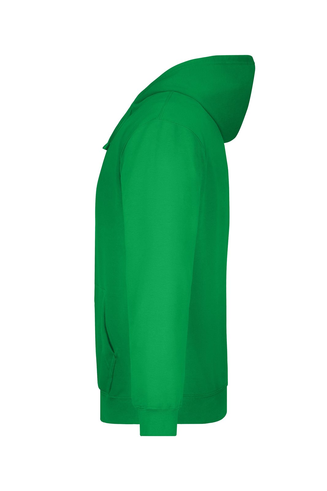 Pullover Herren Grün – Hooded Sweat, Detailansicht