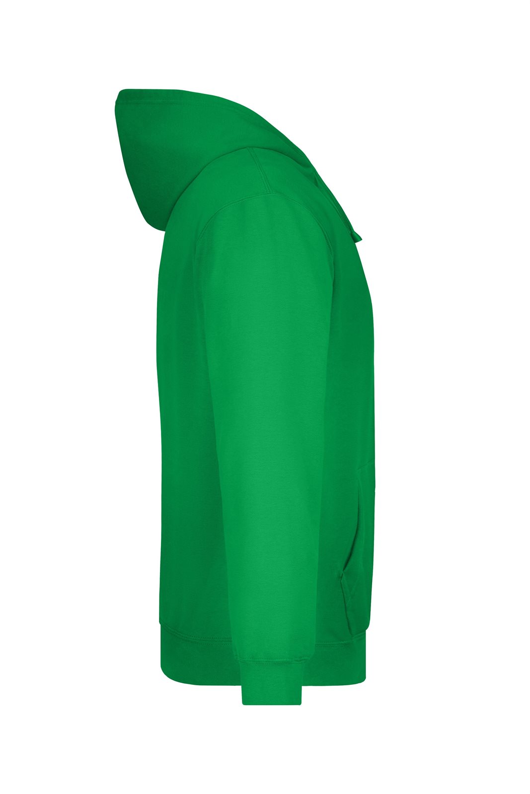 Pullover Herren Grün – Hooded Sweat, Detailansicht