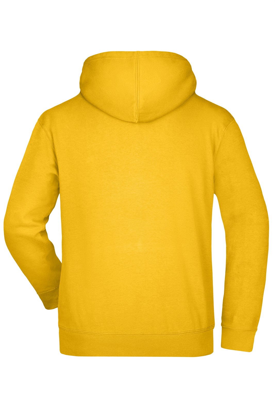 Pullover Herren Gelb – Hooded Sweat, Detailansicht