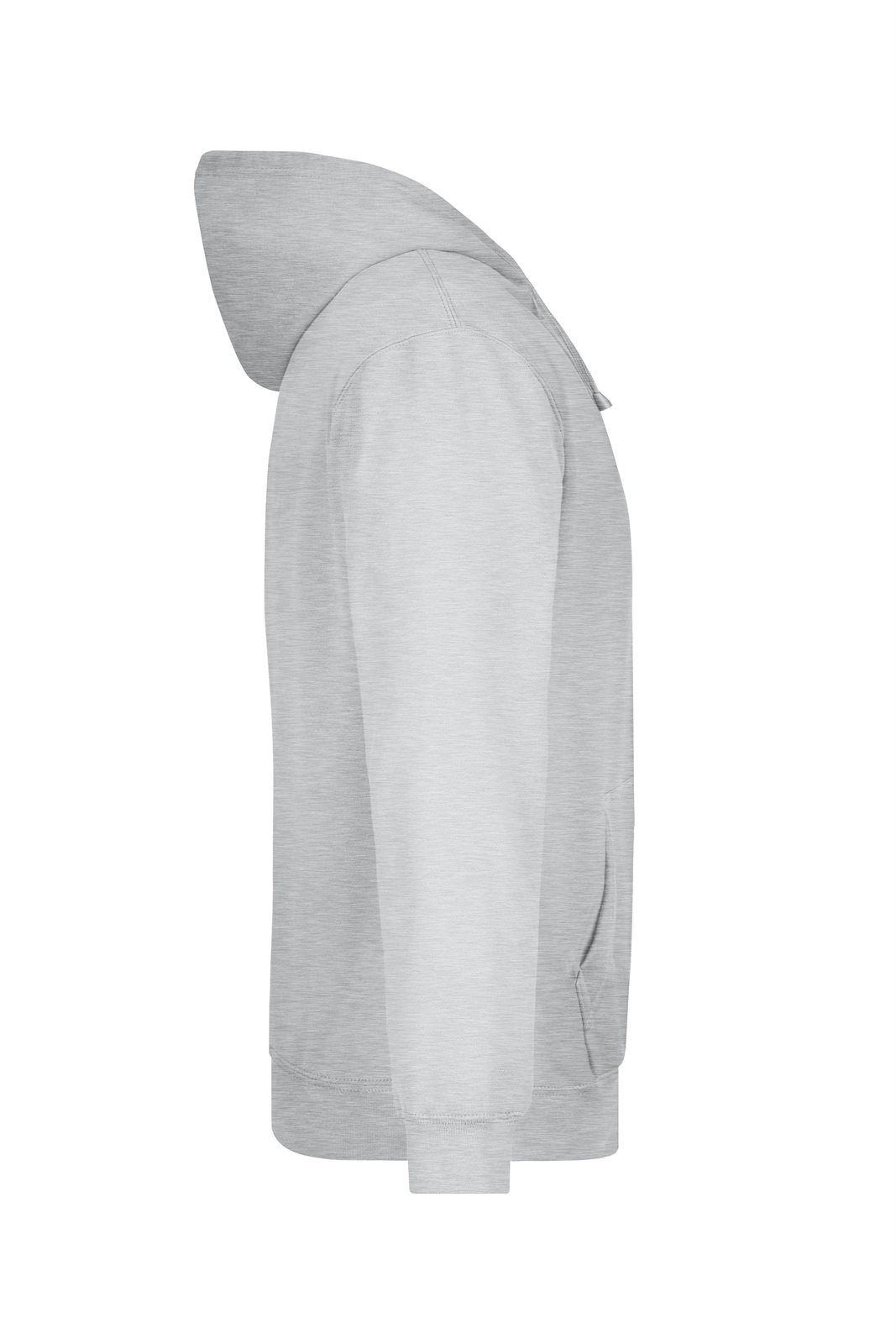 Pullover Herren Grau – Hooded Sweat, Detailansicht