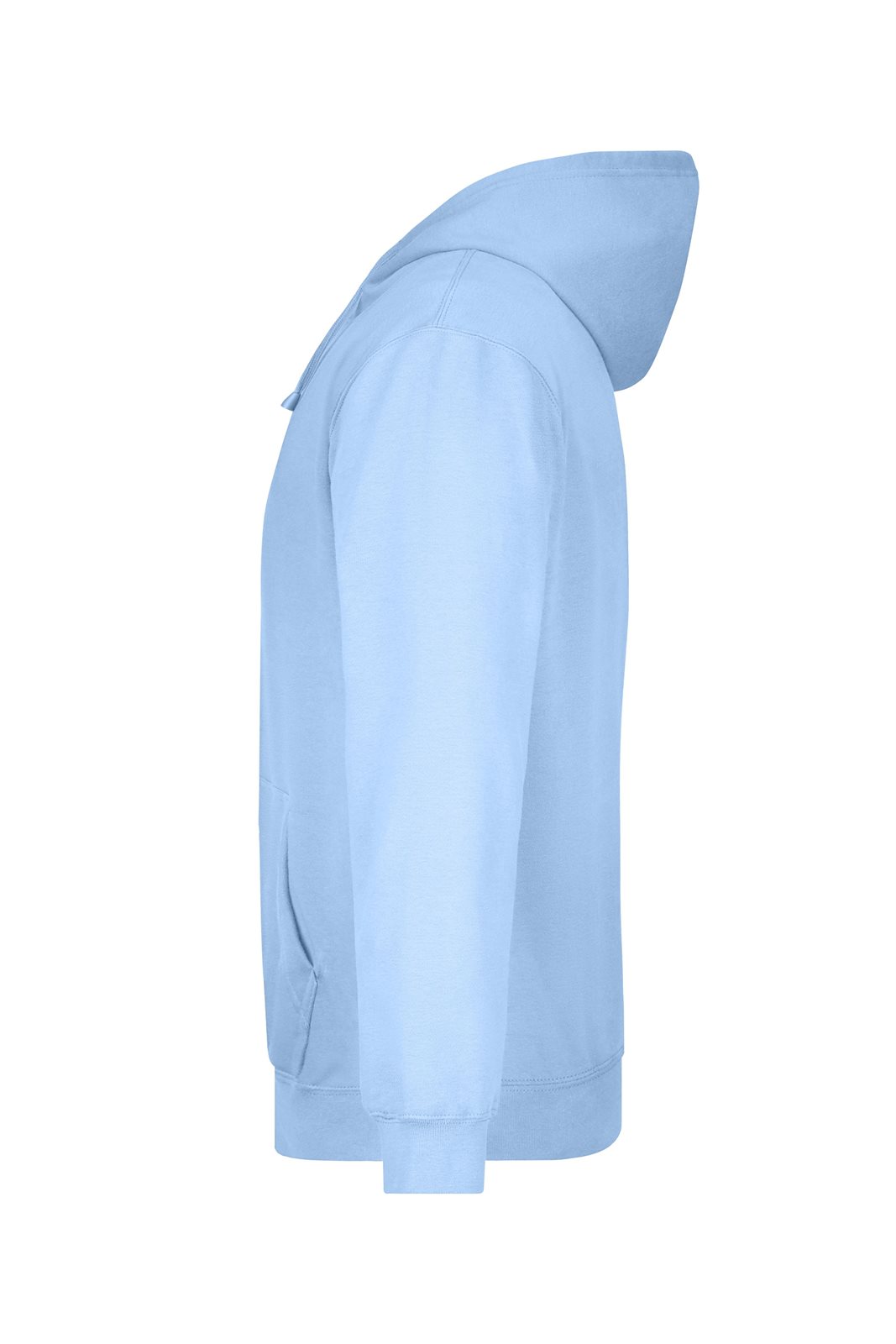 Pullover Herren Blau – Hooded Sweat, Detailansicht