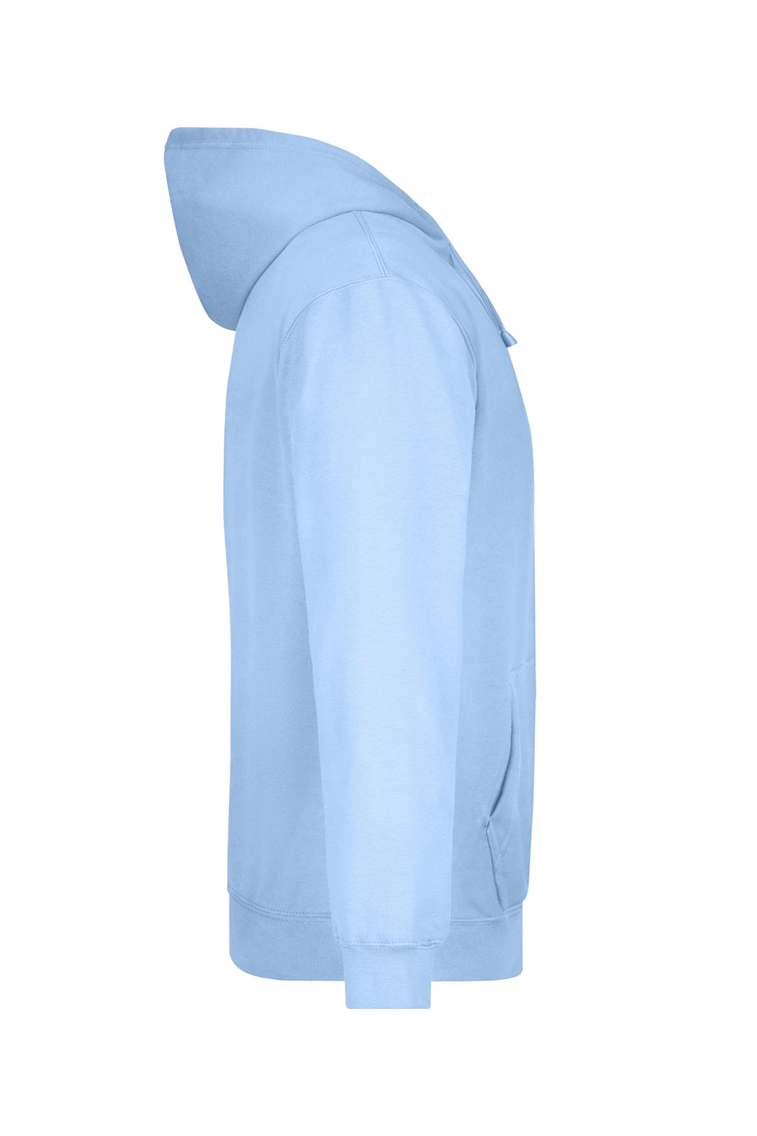 Pullover Herren Blau – Hooded Sweat, Detailansicht