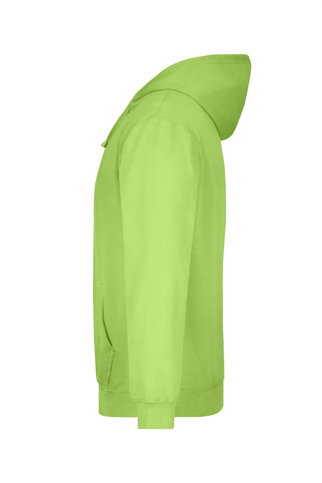 Pullover Herren Grün – Hooded Sweat, Detailansicht