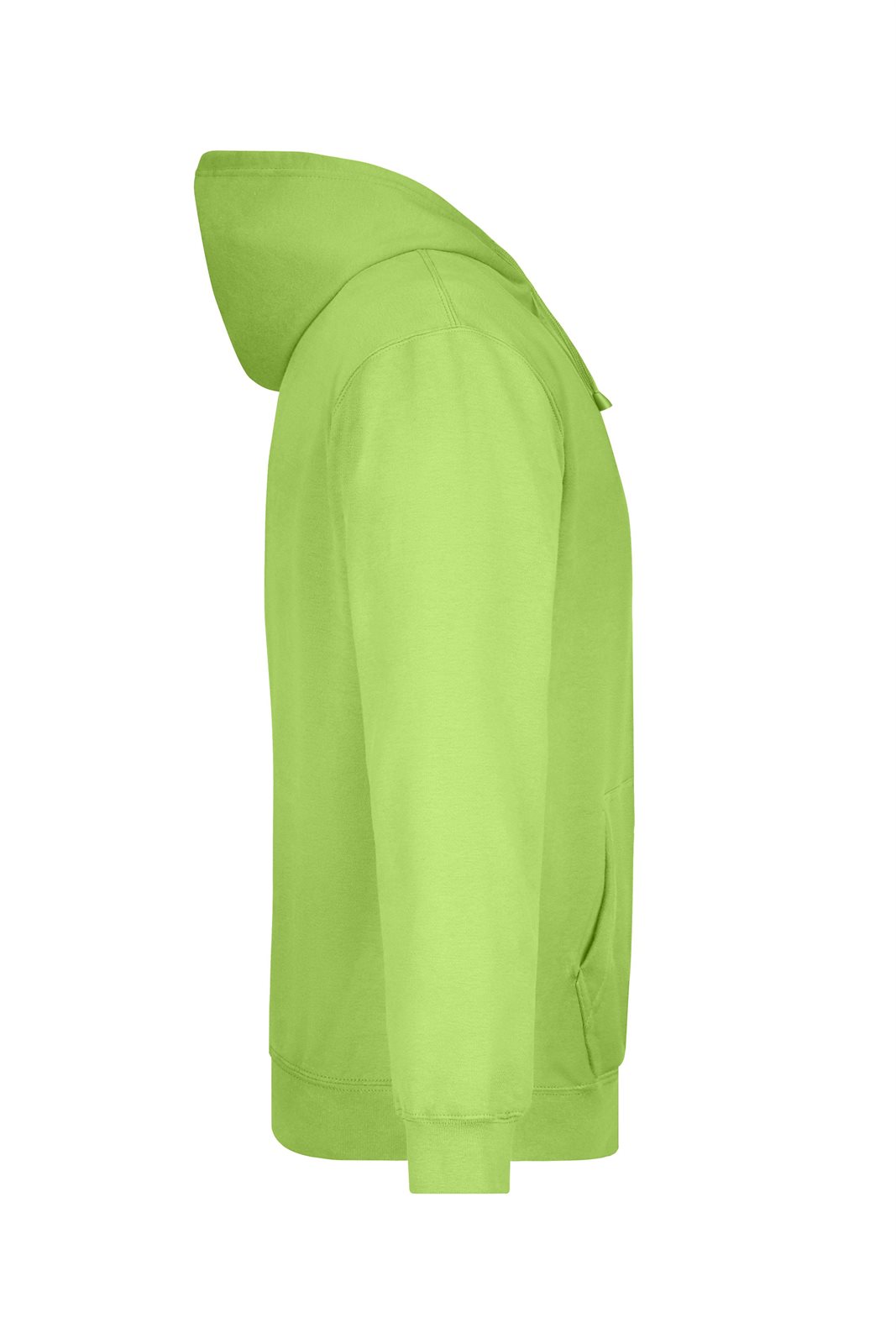 Pullover Herren Grün – Hooded Sweat, Detailansicht