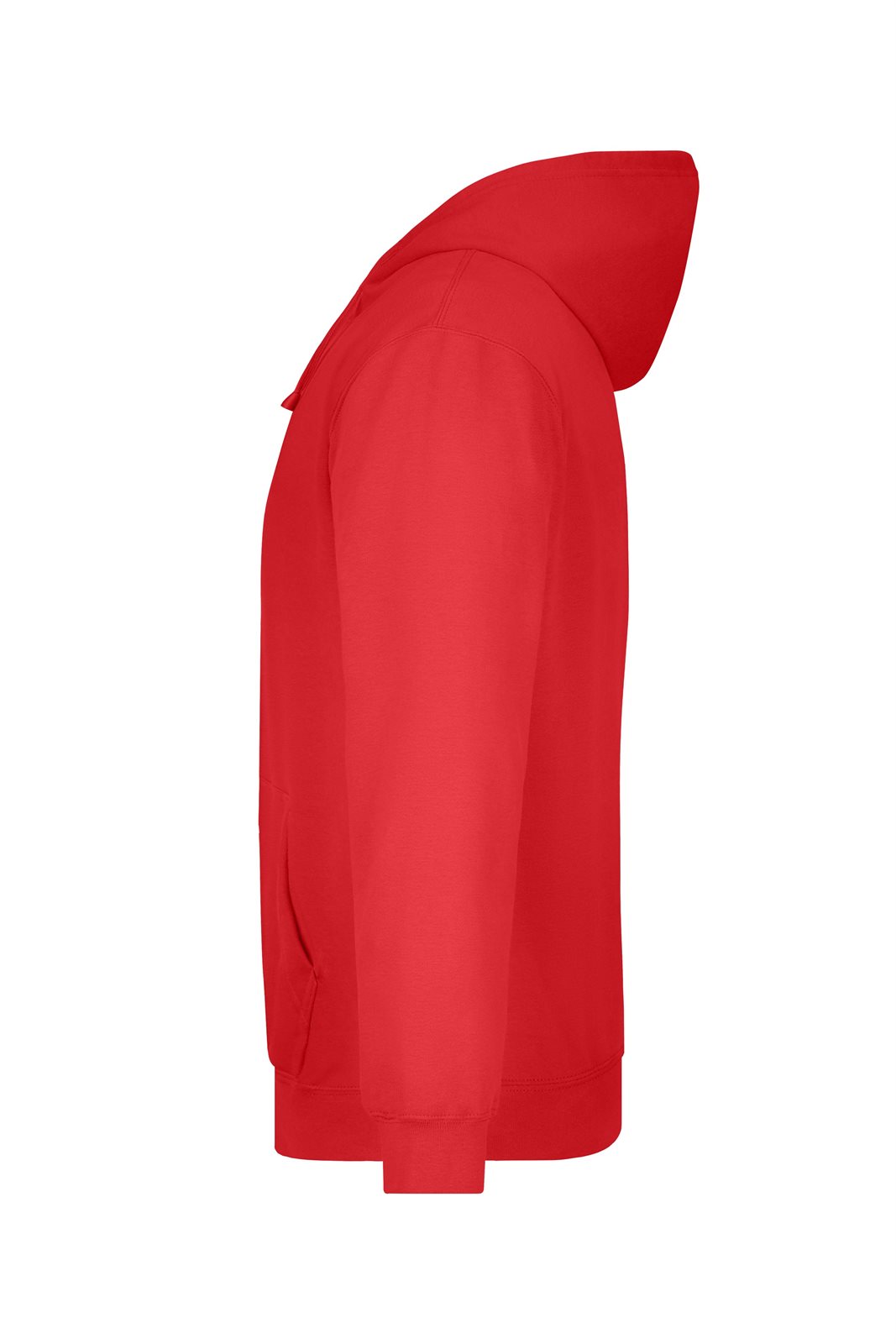Pullover Herren Rot – Hooded Sweat, Detailansicht