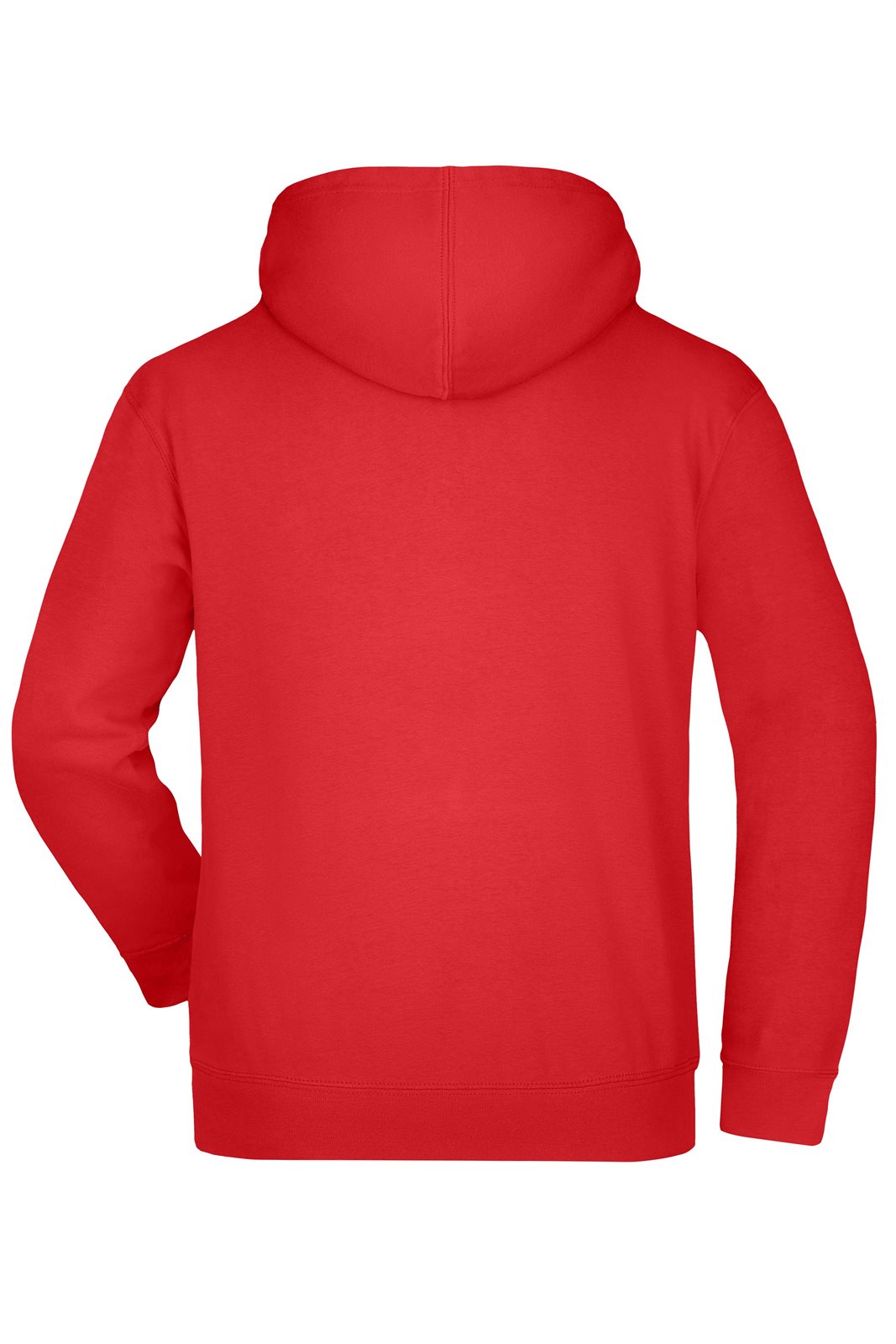 Pullover Herren Rot – Hooded Sweat, Detailansicht
