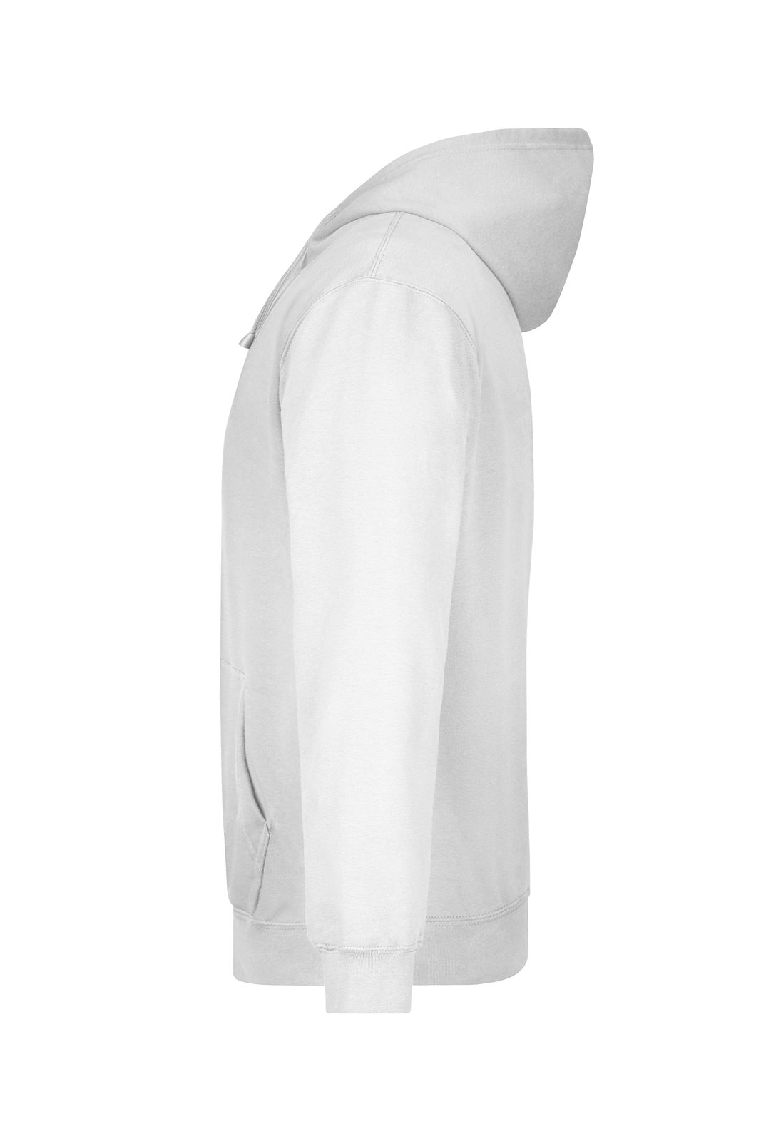 Pullover Herren Weiß – Hooded Sweat, Detailansicht
