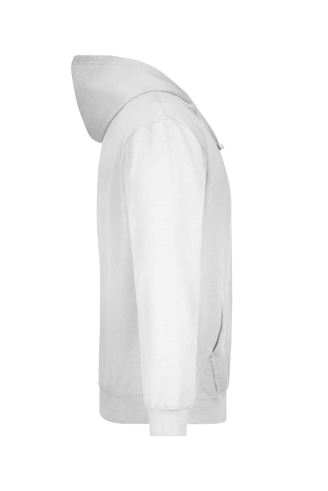 Pullover Herren Weiß – Hooded Sweat, Detailansicht