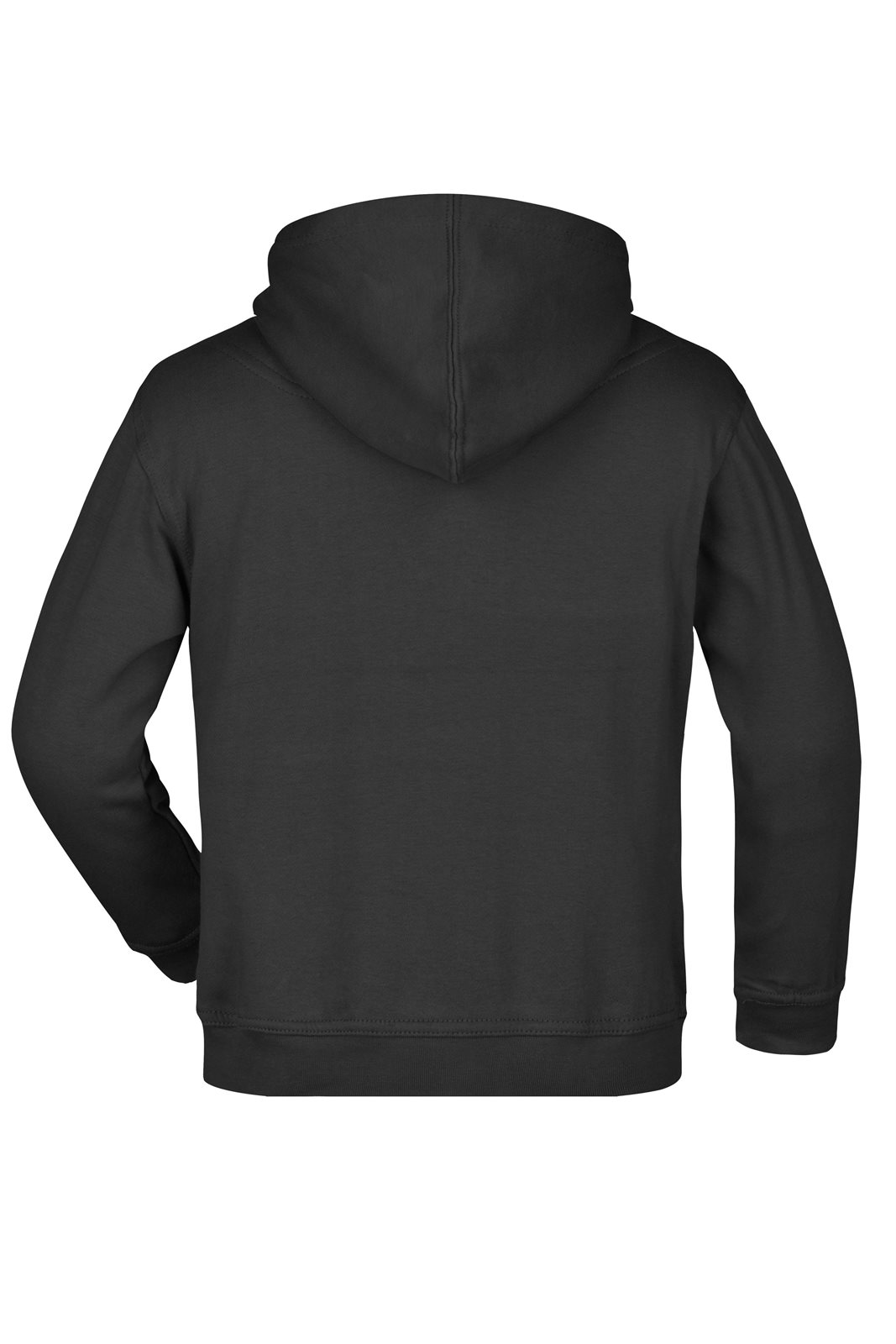 Pullover Kinder Schwarz – Hooded Sweat Junior, Detailansicht