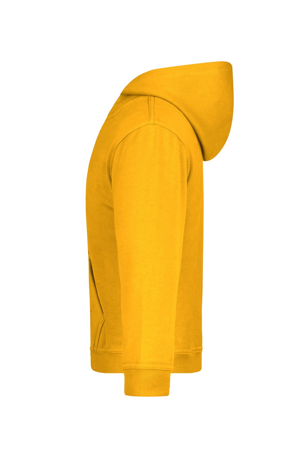 Pullover Kinder Gelb – Hooded Sweat Junior, Detailansicht