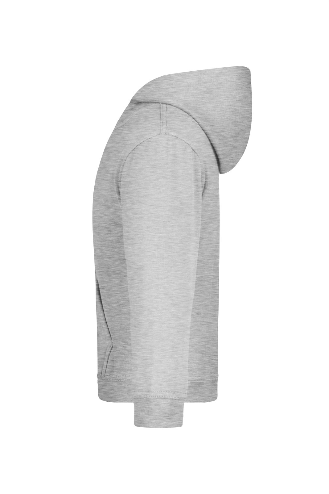 Pullover Kinder Grau – Hooded Sweat Junior, Detailansicht