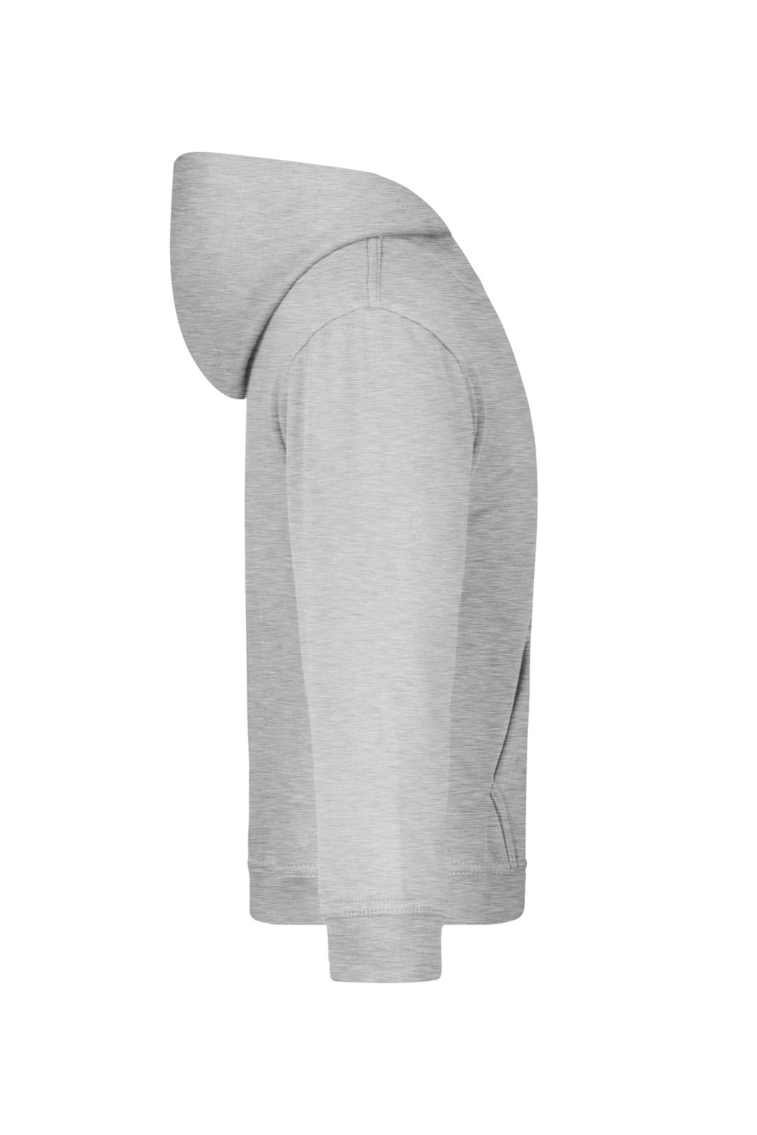 Pullover Kinder Grau – Hooded Sweat Junior, Detailansicht