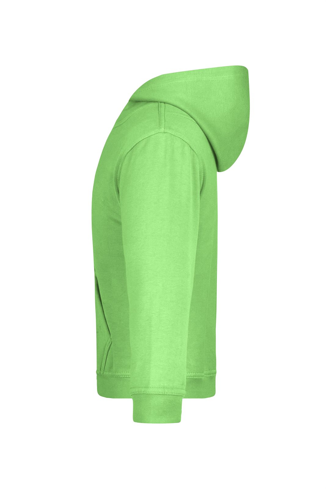 Pullover Kinder Grün – Hooded Sweat Junior, Detailansicht