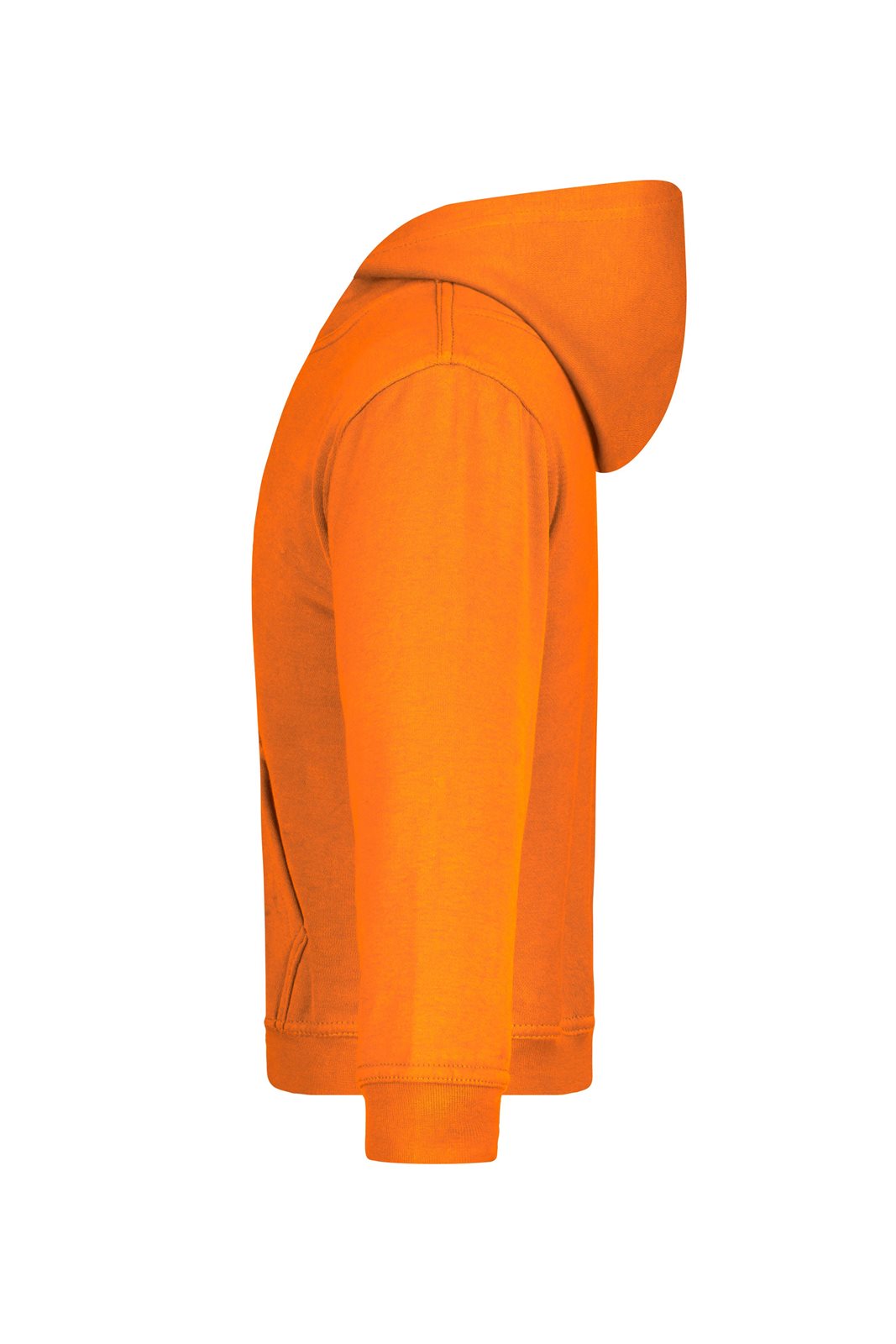 Pullover Kinder Orange – Hooded Sweat Junior, Detailansicht