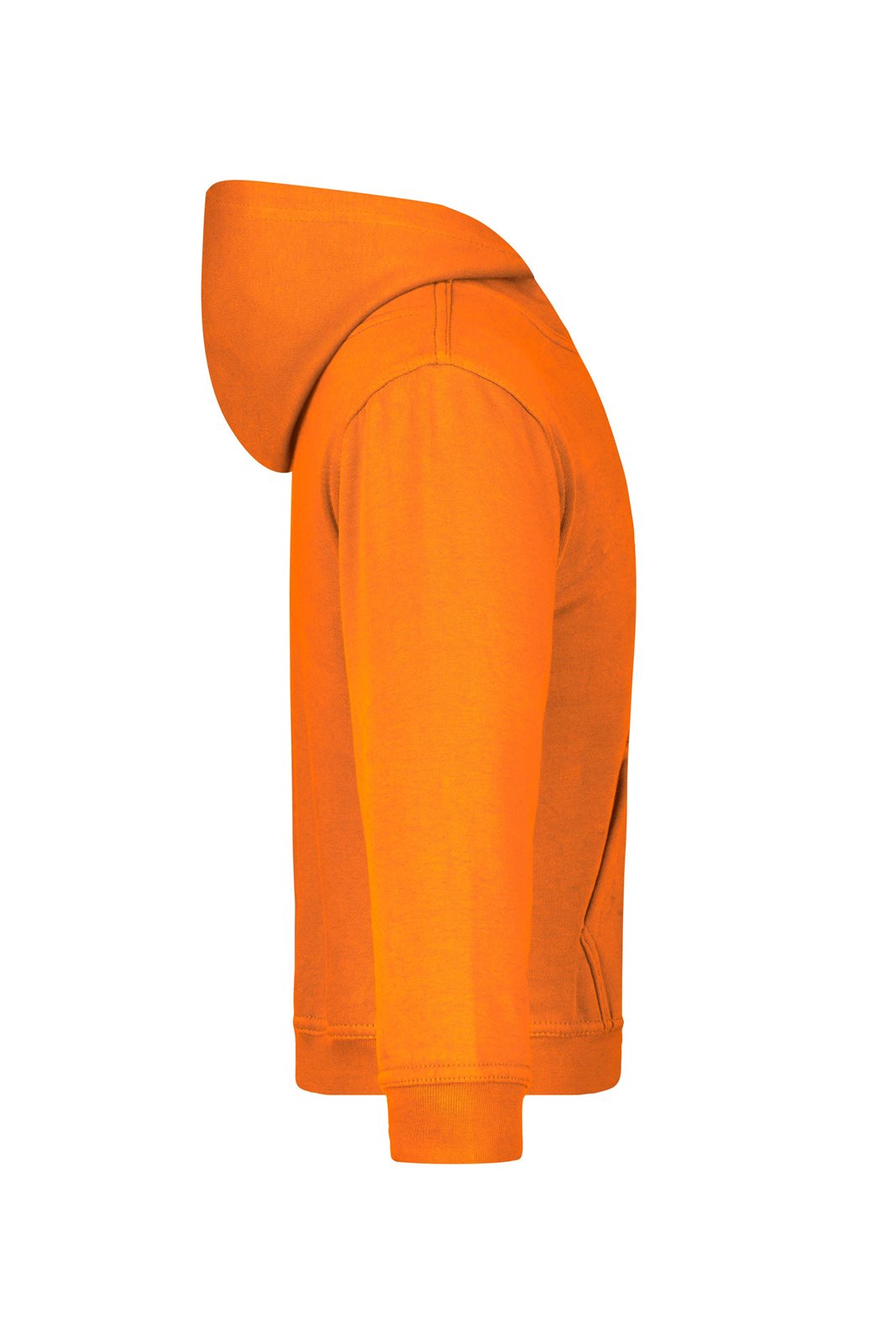Pullover Kinder Orange – Hooded Sweat Junior, Detailansicht