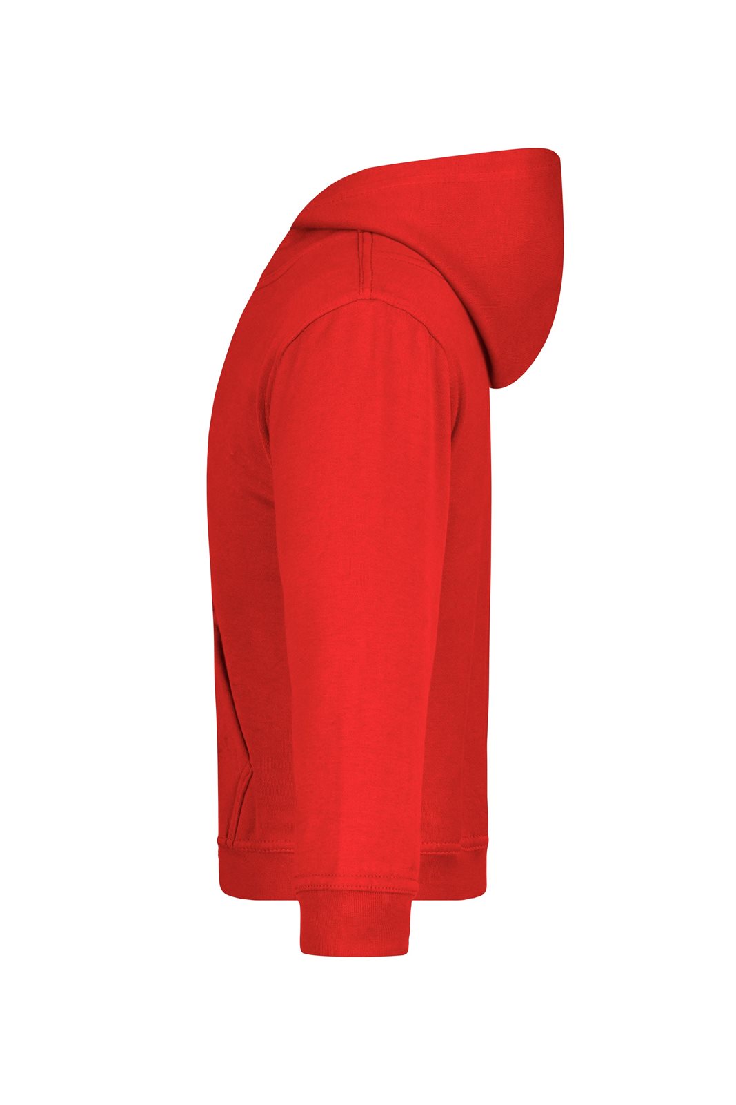 Pullover Kinder Rot – Hooded Sweat Junior, Detailansicht