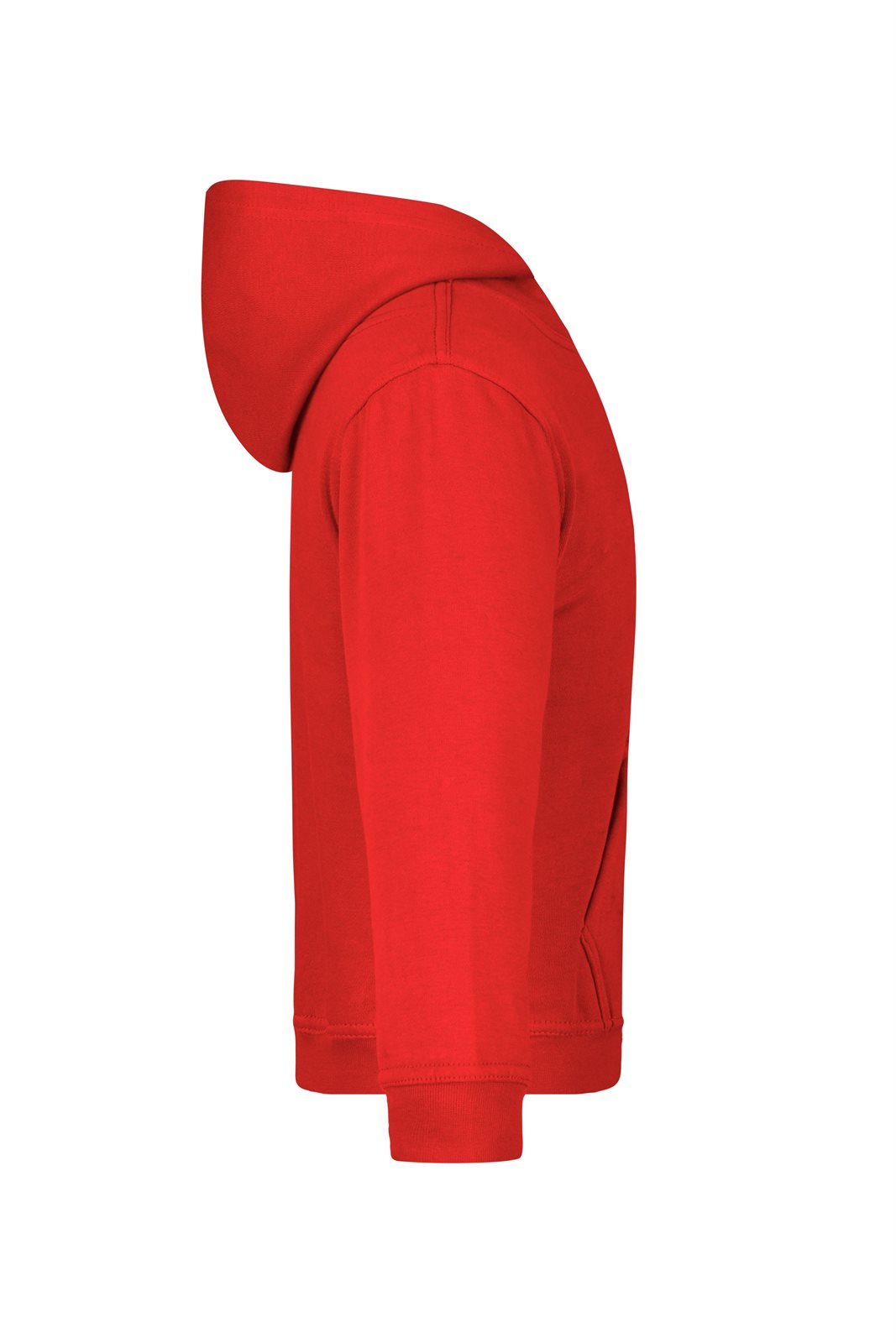 Pullover Kinder Rot – Hooded Sweat Junior, Detailansicht