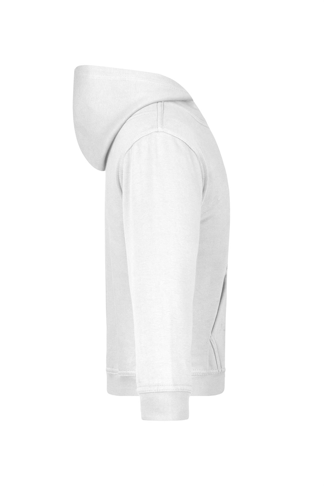 Pullover Kinder Weiß – Hooded Sweat Junior, Detailansicht