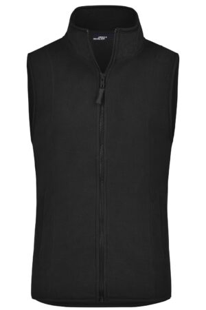 Weste Damen Schwarz – Girly Microfleece Vest
