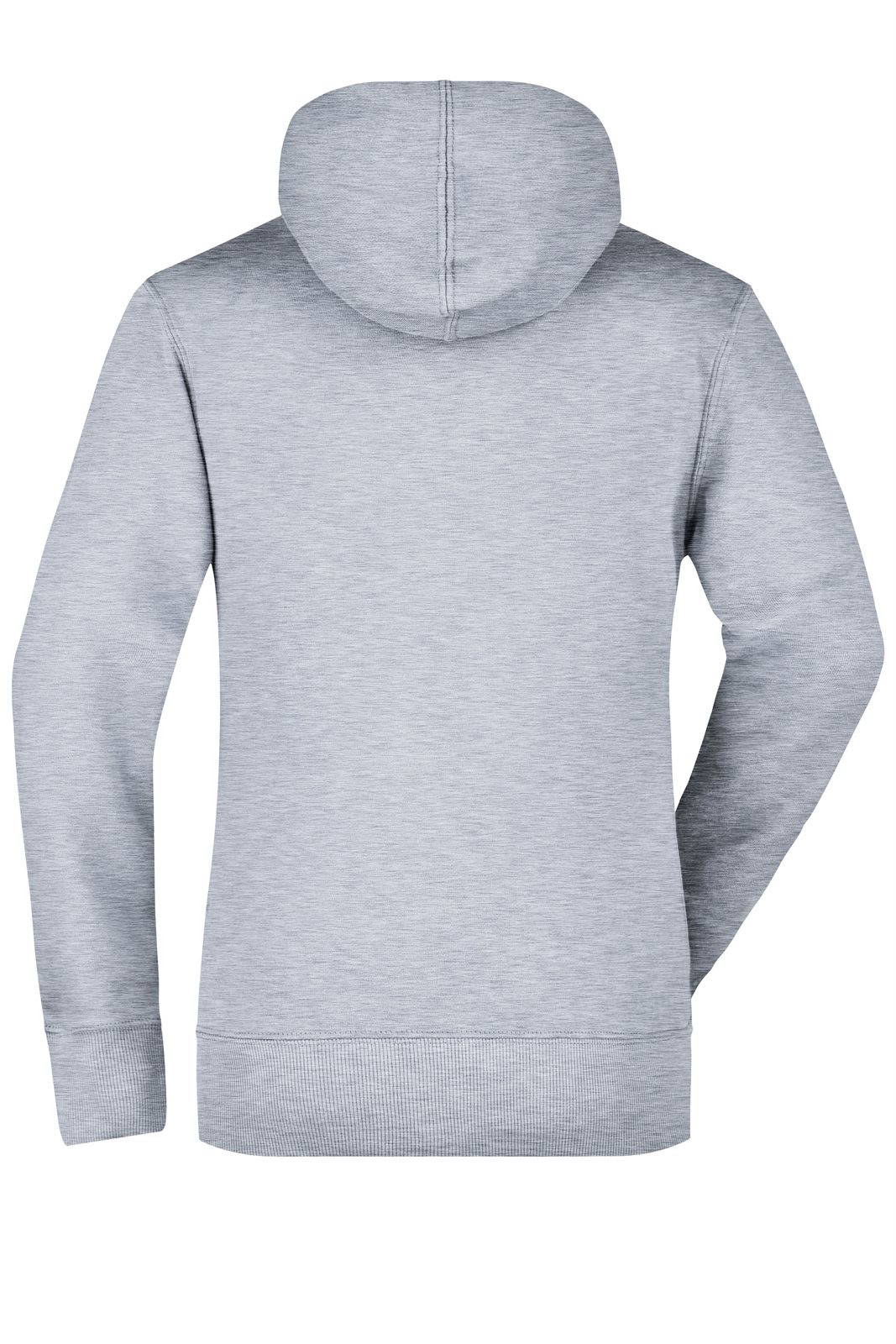 Pullover Damen Grau – Ladies' Hooded Sweat, Detailansicht