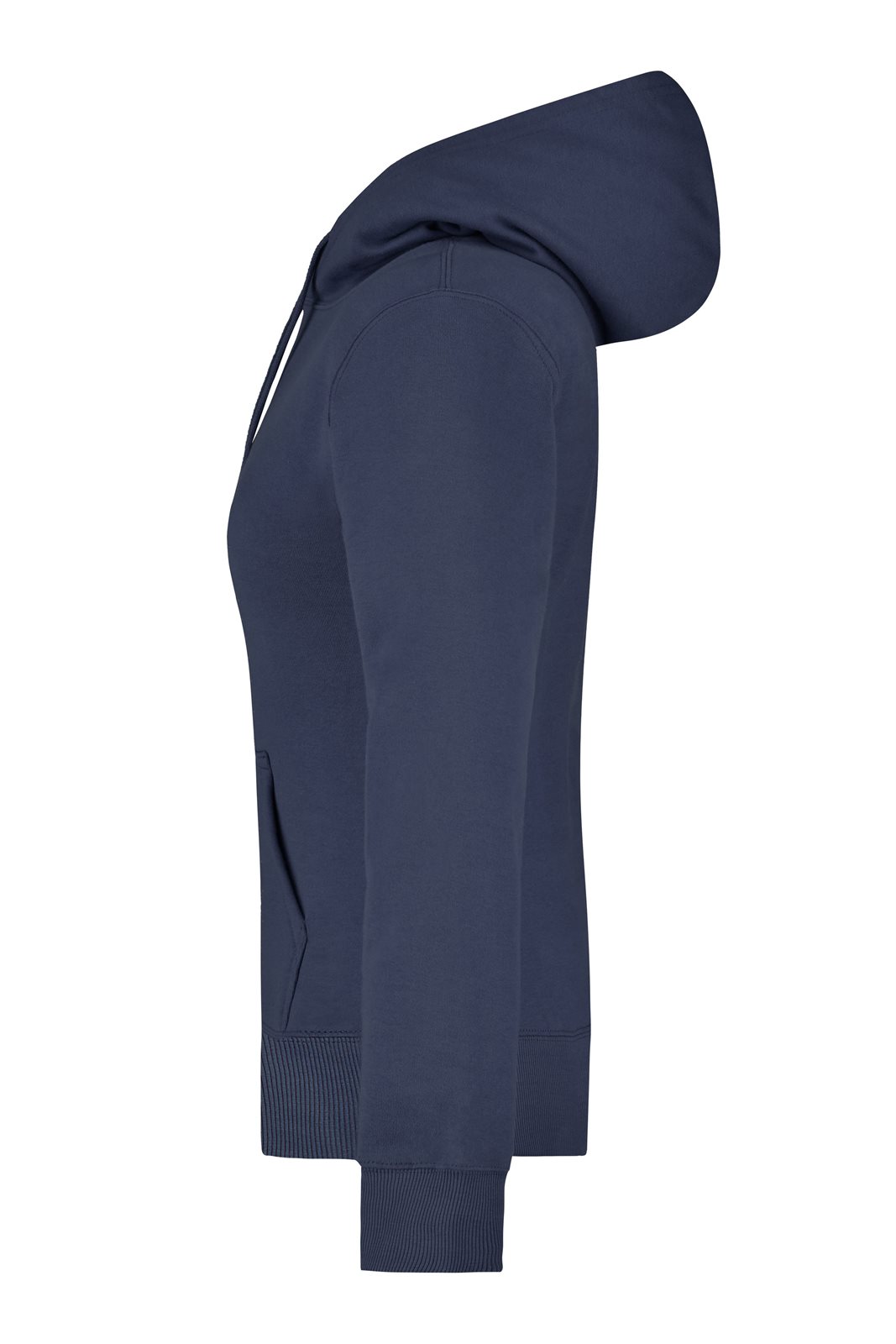 Pullover Damen Blau – Ladies' Hooded Sweat, Detailansicht