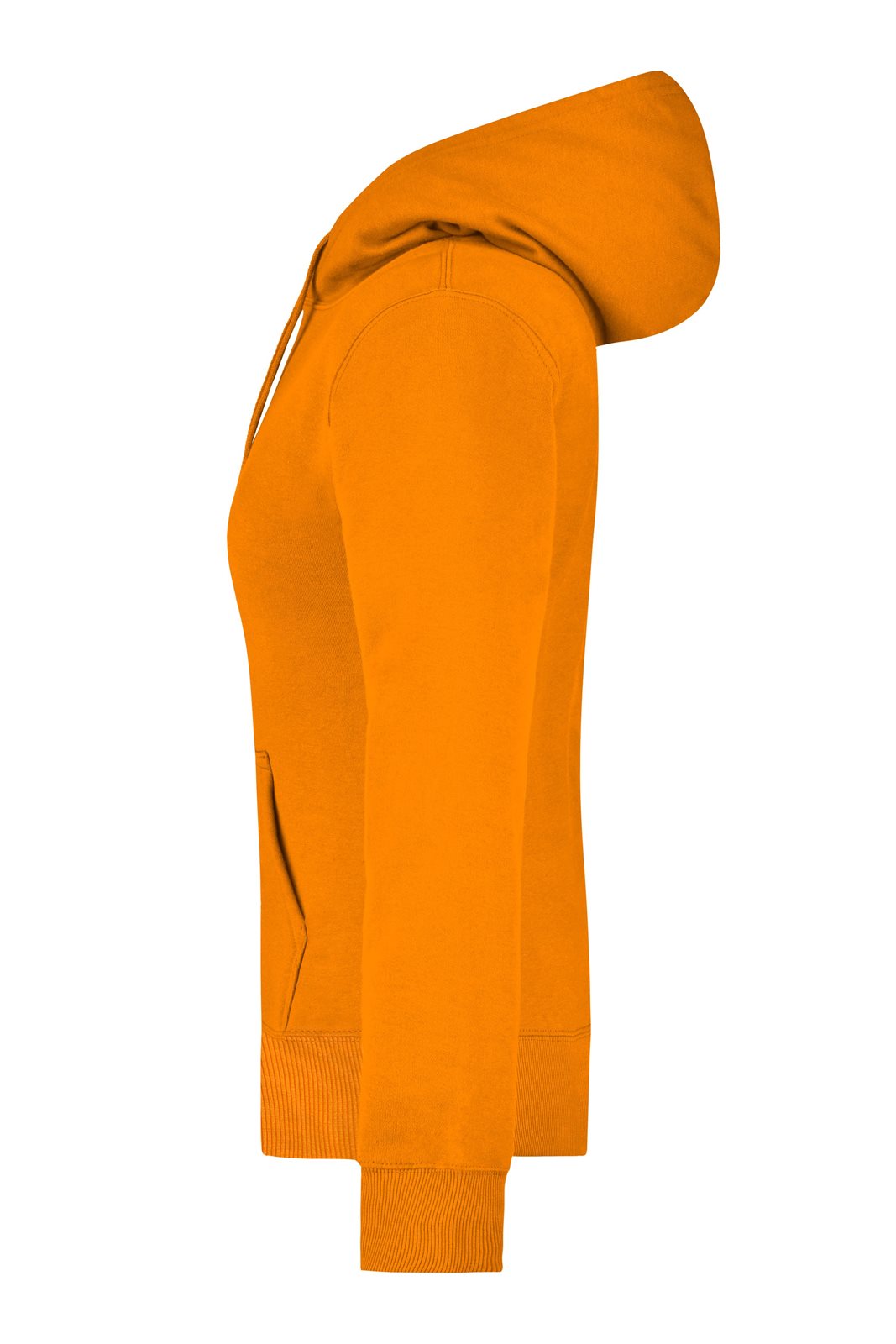 Pullover Damen Orange – Ladies' Hooded Sweat, Detailansicht