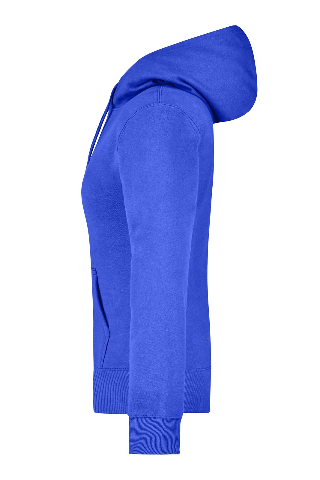 Pullover Damen Blau – Ladies' Hooded Sweat, Detailansicht