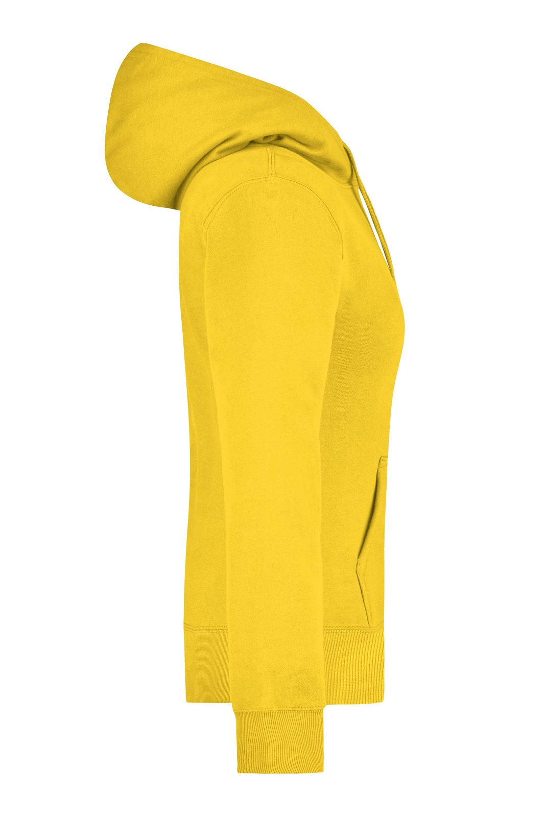 Pullover Damen Gelb – Ladies' Hooded Sweat, Detailansicht