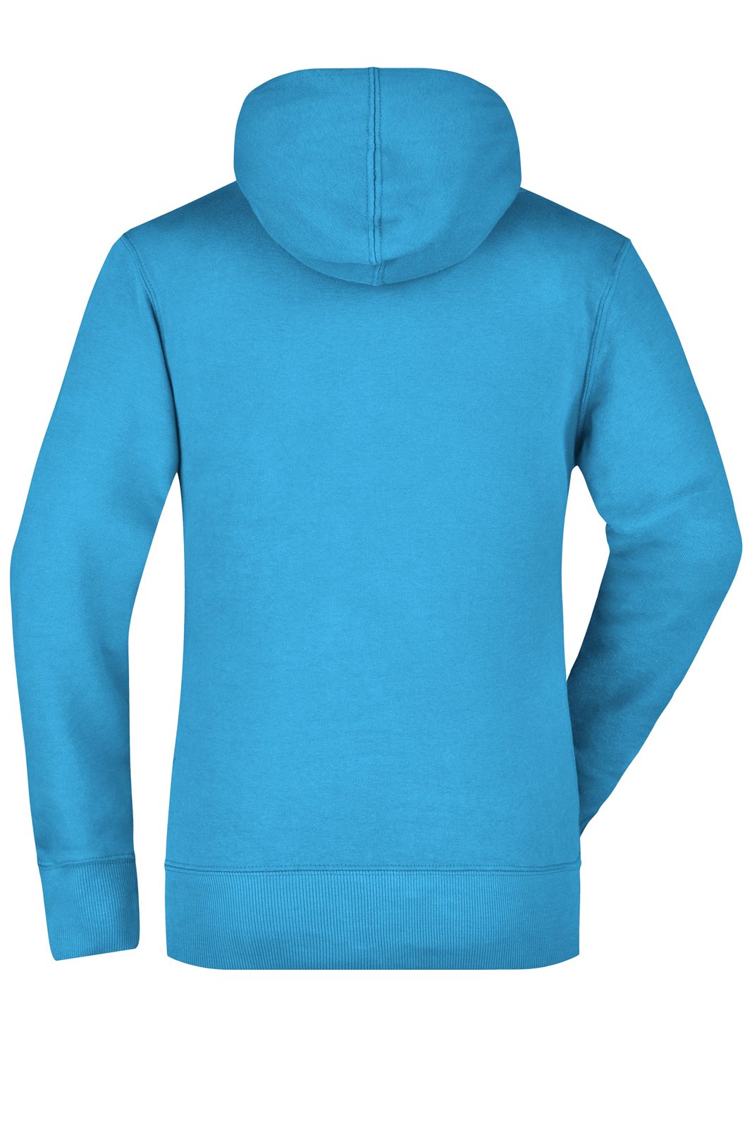 Pullover Damen Blau – Ladies' Hooded Sweat, Detailansicht
