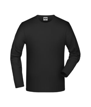 Pullover Herren Schwarz – Elastic-T Long-Sleeved
