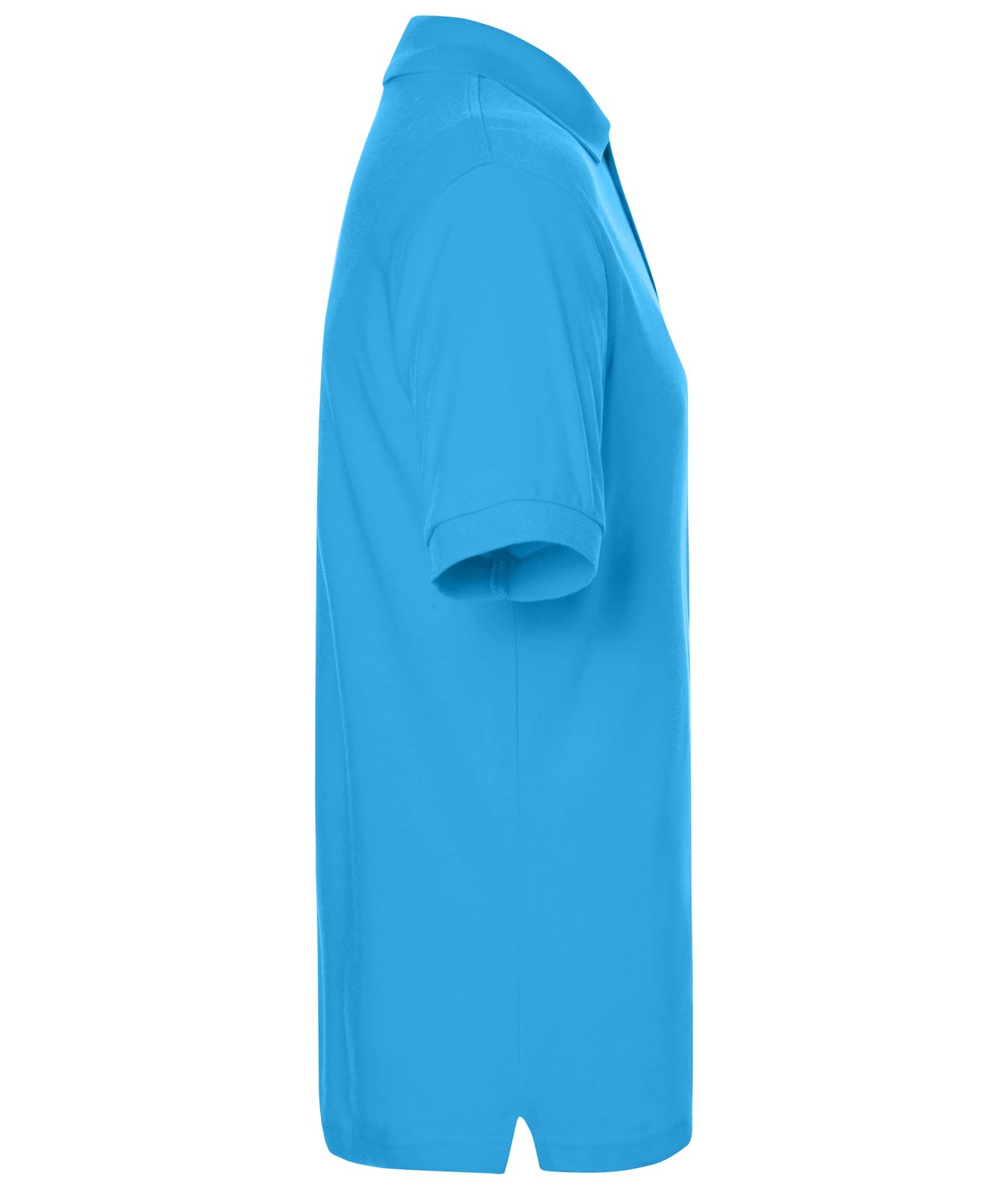 Poloshirt Herren Blau – Classic Polo, Detailansicht