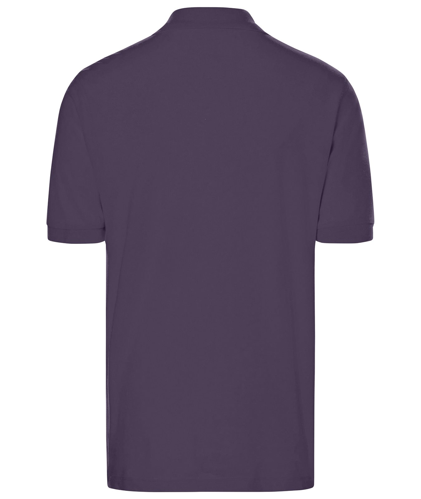 Poloshirt Herren Lila – Classic Polo, Detailansicht