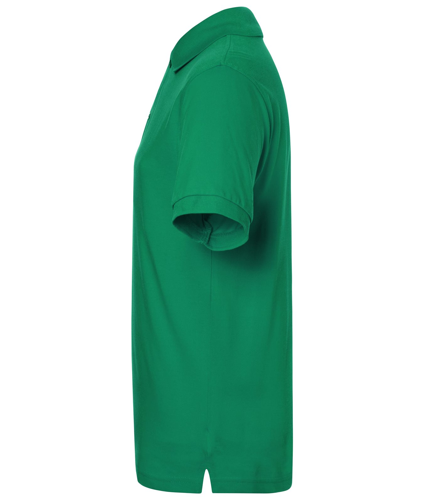 Poloshirt Herren Grün – Classic Polo, Detailansicht