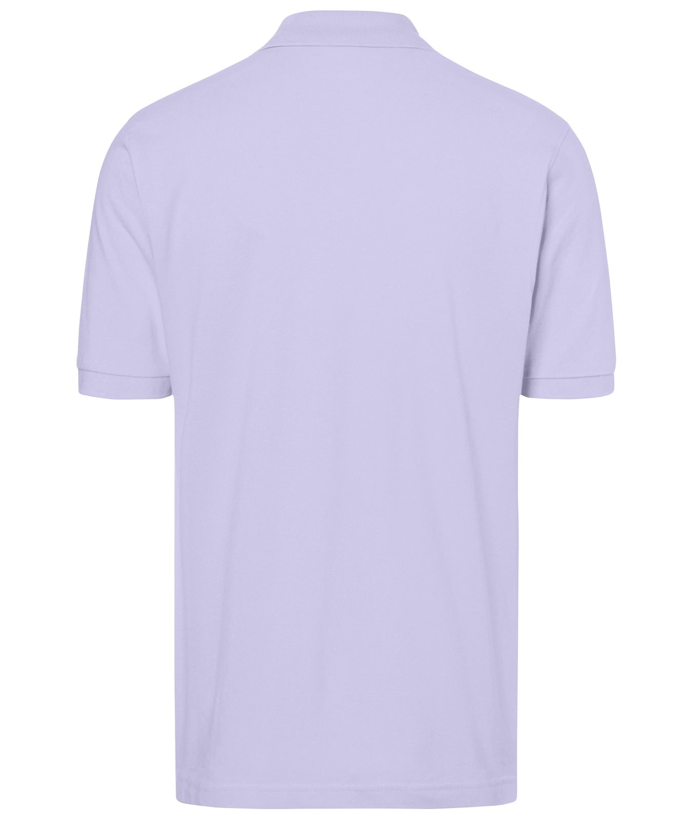 Poloshirt Herren Lila – Classic Polo, Detailansicht