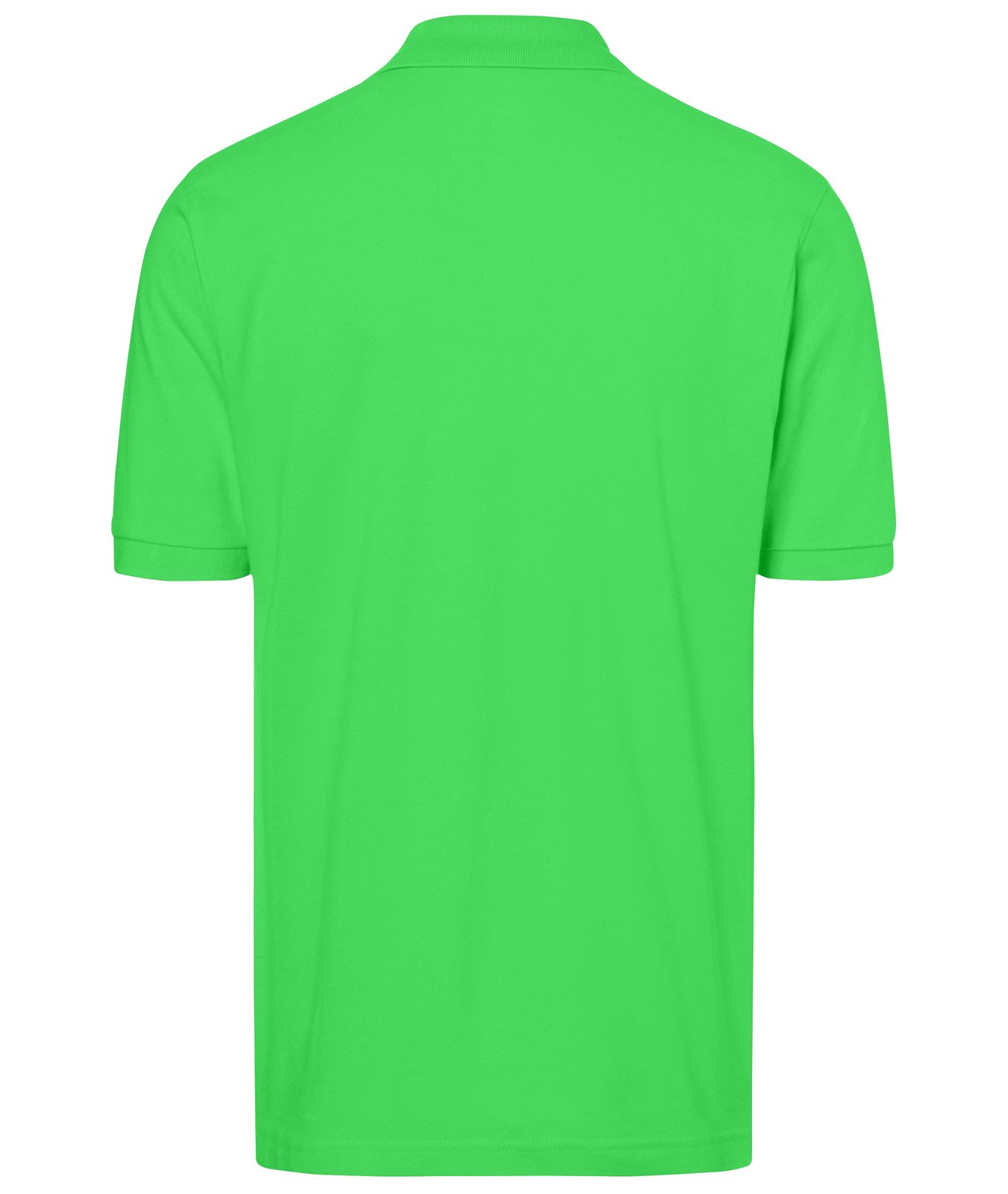 Poloshirt Herren Grün – Classic Polo, Detailansicht