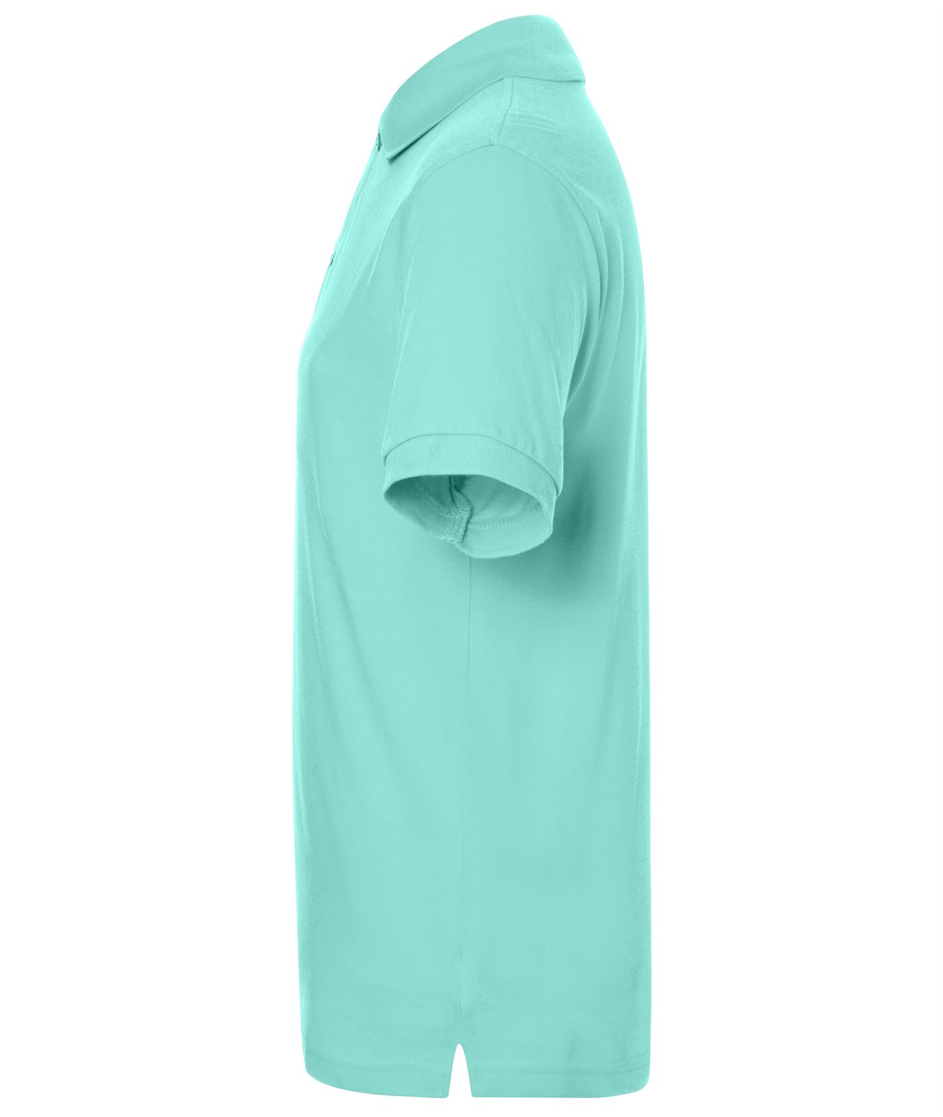 Poloshirt Herren Grün – Classic Polo, Detailansicht